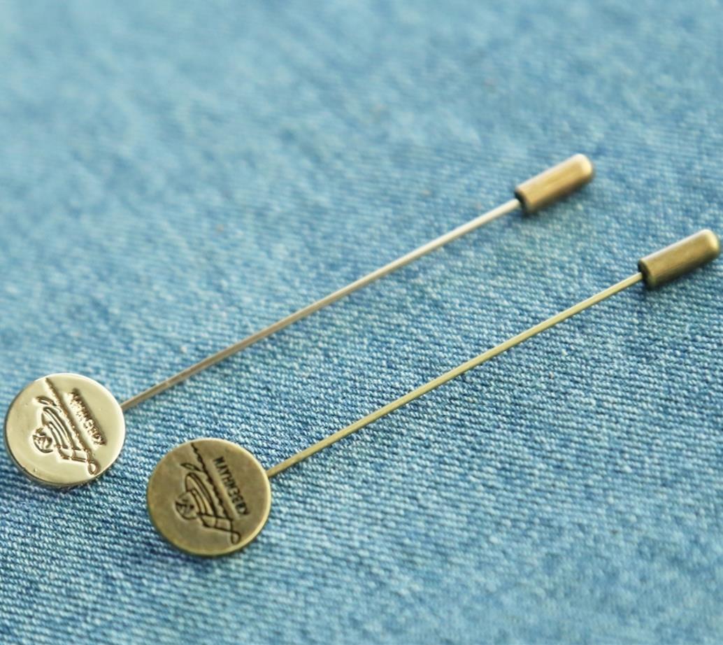 custom company logo metal lapel pin decorative brooch