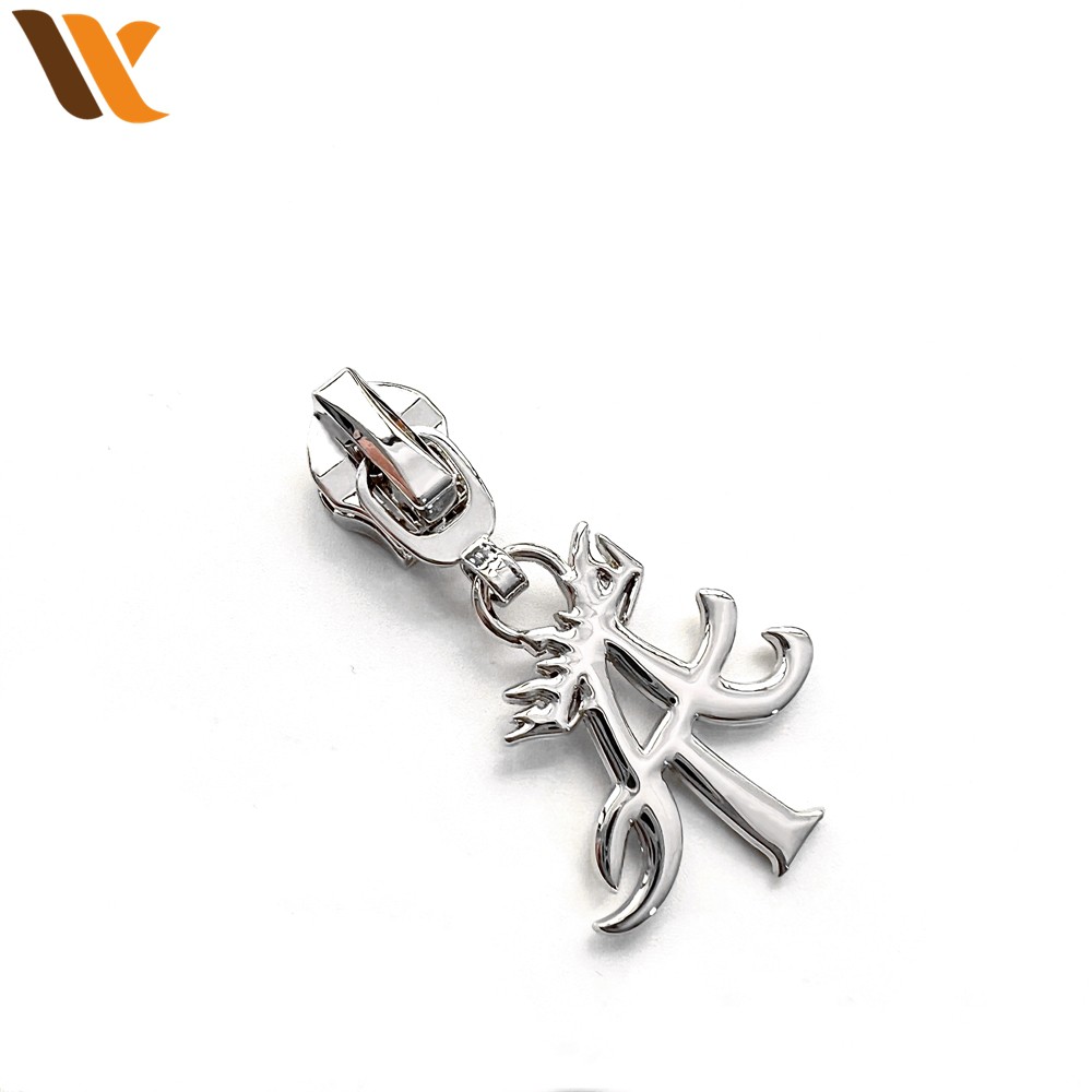 Custom Shape Metal Zipper Puller Charms 3