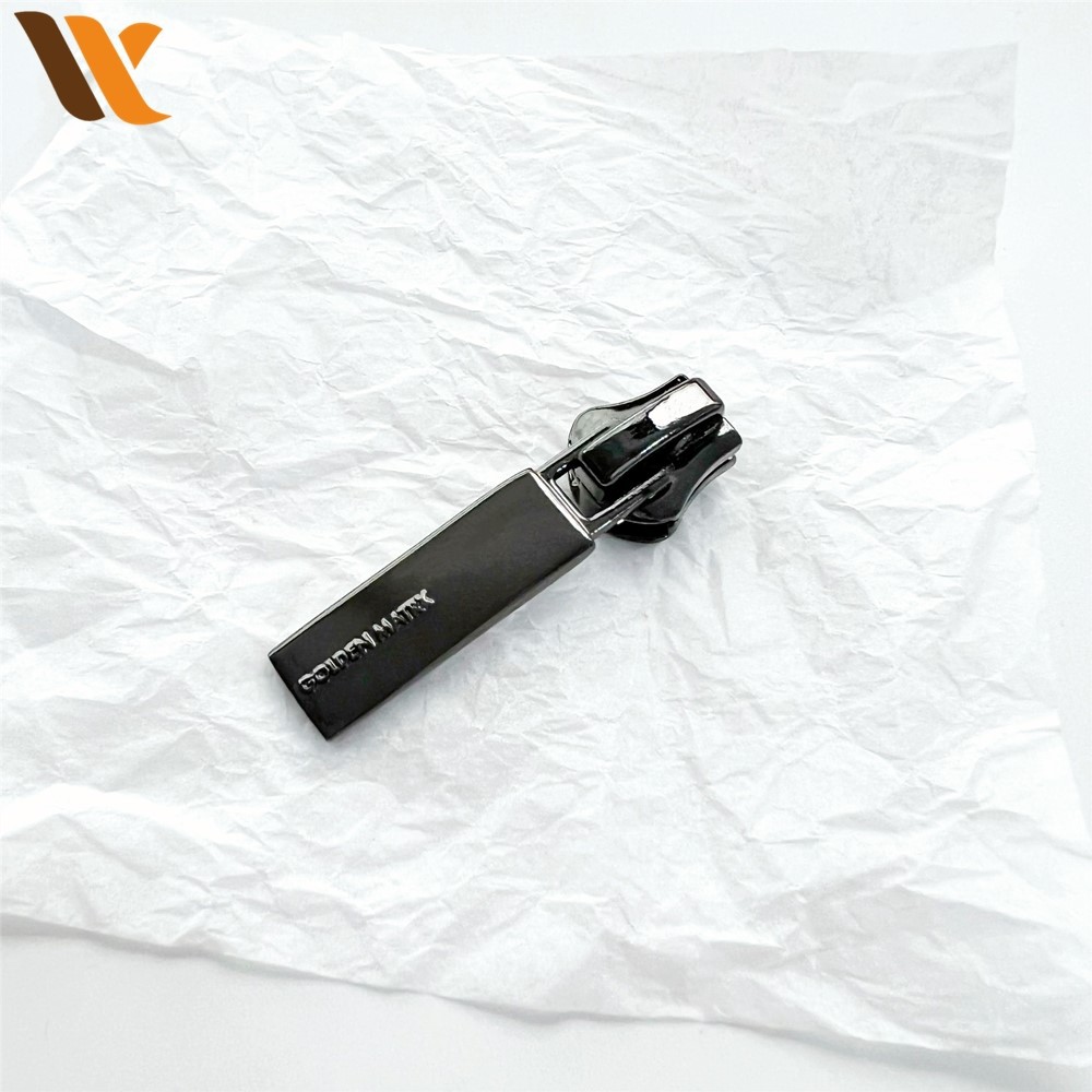 Factory Wholesale Gun Black Zipper Pullers