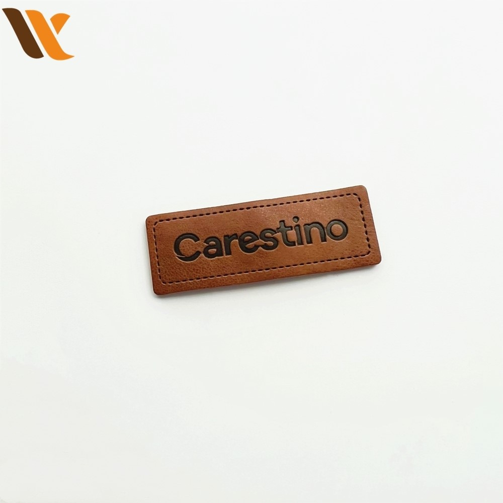 Custom Rustic Natural Leather Labels 2
