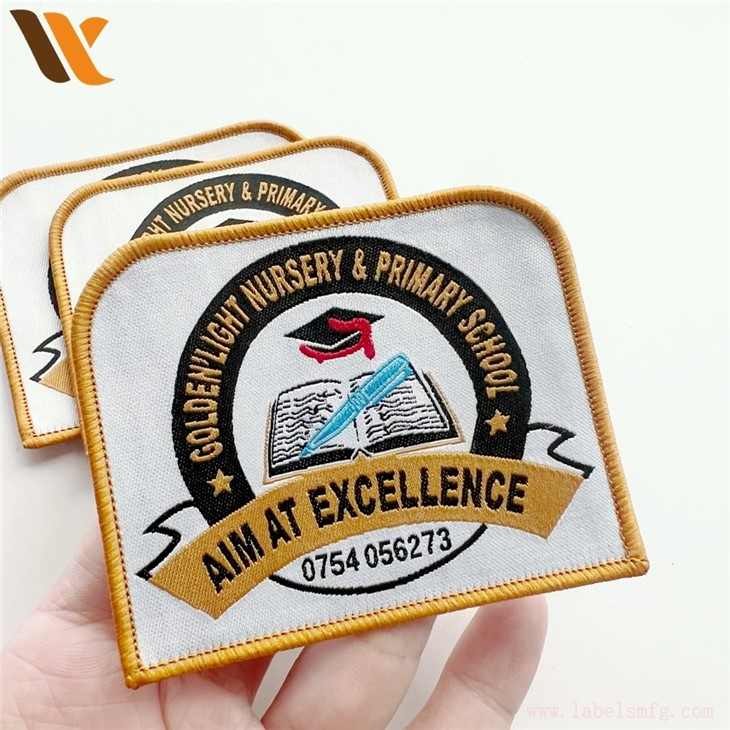 Custom Heat Transfer Patches Woven Epaulettes